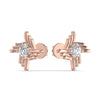 Sparkling Solitaire Natural Diamond Stud Earrings