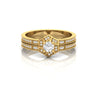 Diamond 0.52 CT Vintage Engagement Ring