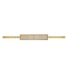 Diamond 0.57 CT Dainty Adjustable Bracelet