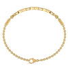 Baguette and Round Diamond 1.26 CT Adjustable Bracelet