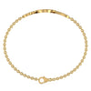 Natural Diamond 0.50 CT Heart Adjustable Bracelet