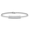 Diamond 0.57 CT Dainty Adjustable Bracelet