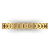 Brightened Heart Design Diamond 14KT Minimalist Band