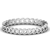 Brightened Heart Design Diamond 14KT Minimalist Band