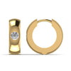 0.33CT Solitaire Diamond Hoop Earring