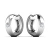 0.33CT Solitaire Diamond Hoop Earring