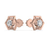 Solitary Diamond 0.50CT Stud Earring