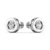 Solitaire Round Single Diamond Stud Earring