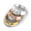 1CT Emerald Cut Diamond Men's Ring
