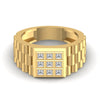 0.54CT Gleaming Men's Diamond Ring