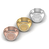 King Crown 0.18CT Men's Diamond Ring