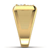 1.09CT Two Stone Diamond Men's Ring