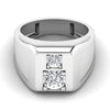 1.09CT Two Stone Diamond Men's Ring