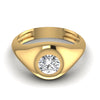 Men's Solitaire 1CT Round Diamond Ring