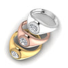 Men's Solitaire 1CT Round Diamond Ring