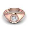 Men's Solitaire 1CT Round Diamond Ring
