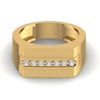 0.27CT Men's Dazzling Diamond Ring