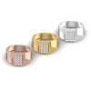 0.46CT Distinctive Diamond Men's Ring