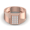0.46CT Distinctive Diamond Men's Ring