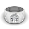 1.05CT Round Solitaire Men's Diamond Ring
