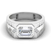 1.79CT Opulent Emerald Diamond Men's Ring