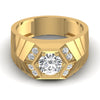Solitaire Men's 1.25CT Diamond Ring
