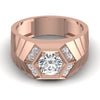 Solitaire Men's 1.25CT Diamond Ring