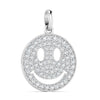 Smiley Face Natural Diamond Hip-Hop Pendant