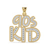 Elegant Design Natural Diamond Hip-Hop Pendant