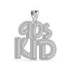 Elegant Design Natural Diamond Hip-Hop Pendant