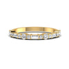 Unique Look 0.65CT Baguette Cut Fine Jewelry Ring