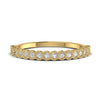 Sturdy Diamond 0.37CT Gold Band For Women