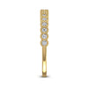 Sturdy Diamond 0.37CT Gold Band For Women