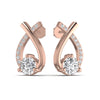 3.29CT Solitaire Drop Diamond Earrings