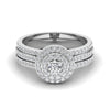 Heavy Look Wedding Band 0.96CT Ring Set For Gift