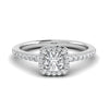 Square Shape 1CT Gleaming Gold Diamond Ring