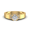 Elegant 0.90CT Exquisite Real Gold Diamond Ring
