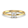 0.23CT Four Stone Minimalist Diamond Ring