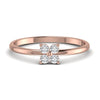 0.23CT Four Stone Minimalist Diamond Ring