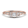 0.43CT Solitaire Diamond Designer Ring