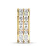 Sparkle Two line 4.84CT Diamond Band For Women's