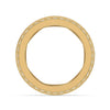 4.28CT Three Row Round Diamond Wedding Band