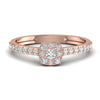 0.56CT Real Diamond Solitaire Fine Jewelry Ring