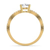 Half Eternity 2.29CT Real Diamond Engagement Ring