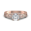 Half Eternity 2.29CT Real Diamond Engagement Ring