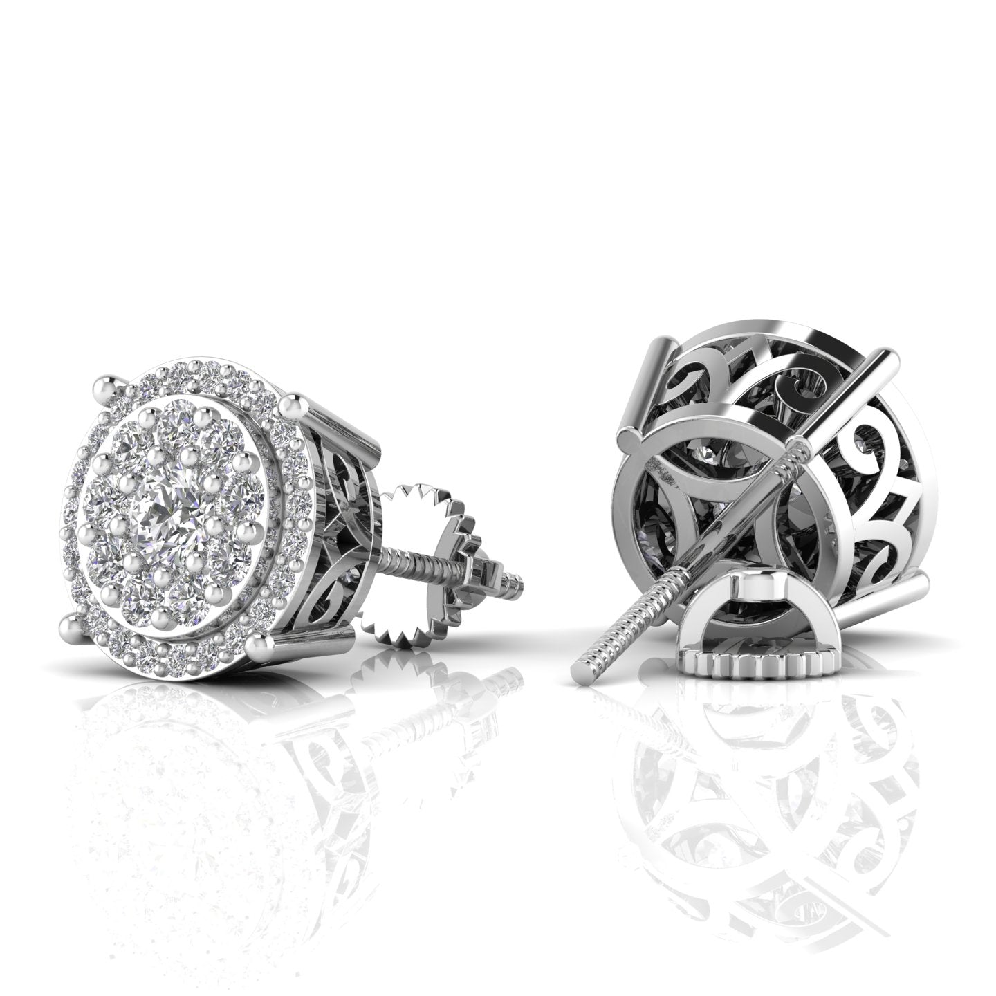 Shop Diamond Stud Earrings At Wholesale Prices