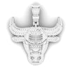 Bull Face 1.99 CT Diamond Hip Hop Customized Pendant