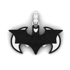 3.35 CT Black & White Diamond Batman Personalized Pendant