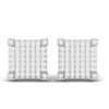 1.23 CT Round Natural Diamond Designer Stud Earrings