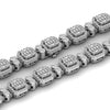 4.36 CT Round and Baguette Diamond Bracelet